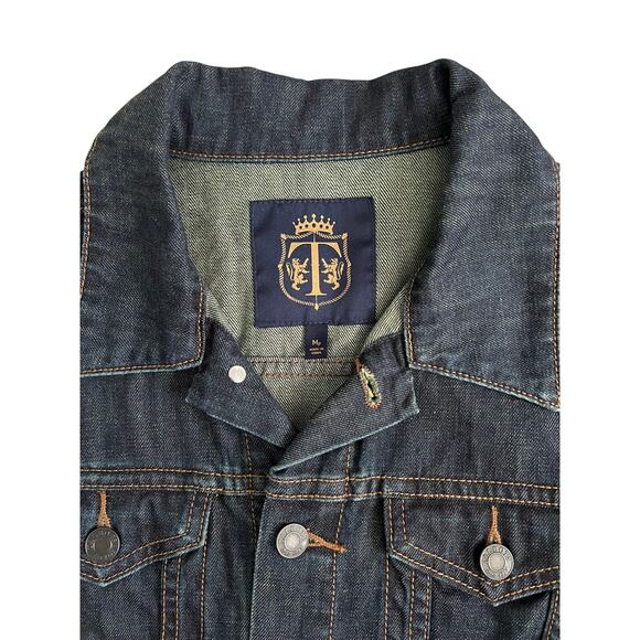 Talbots Womens Jean Jacket Petite Medium - Picture 2 of 6
